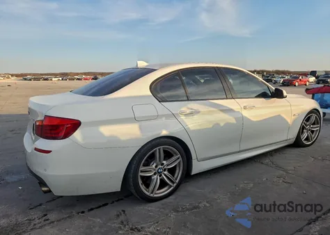 2012 BMW 550 I из США, поврежденный, VIN WBAFR9C53CDV58849
